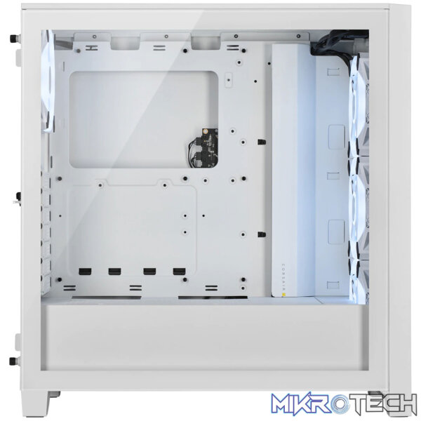 Corsair iCUE CC-9011232 4000D Airflow Tempered QL Edition Mid-Tower Gaming Case  White - Image 5